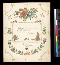 An image of Valentine card