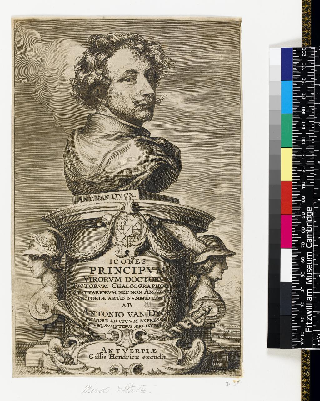 An image of Van Dyck Etchings and their states, by an Amateur (assigned title). Dyck, Anthony van (Flemish, 1599-1641). Production Notes: 21 Photogravure prints with 27 original etchings, one loose. Etching, photogravure. 
