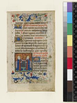 An image of Fragment of Book of Book of Hours (leaf from FM 54)