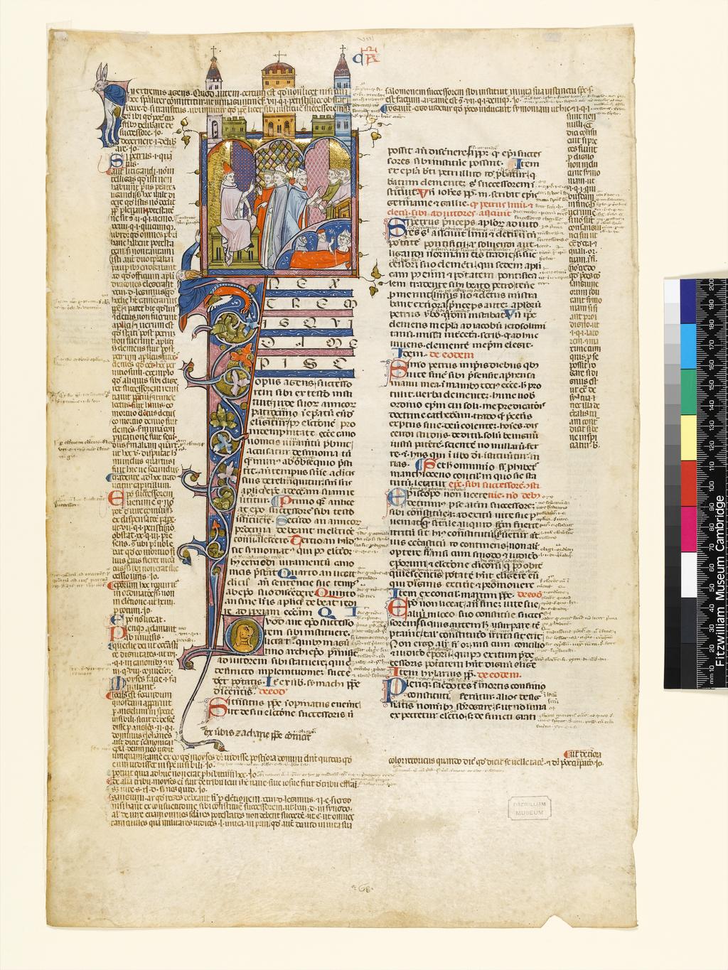 An image of Illuminated manuscript. Cutting. No Adlib.